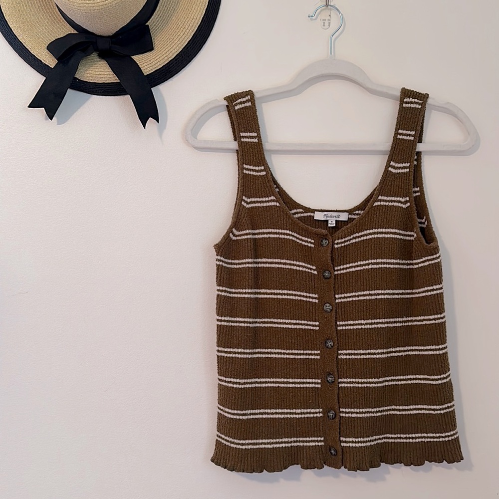 Madewell   Striped Sweater   Tank Top